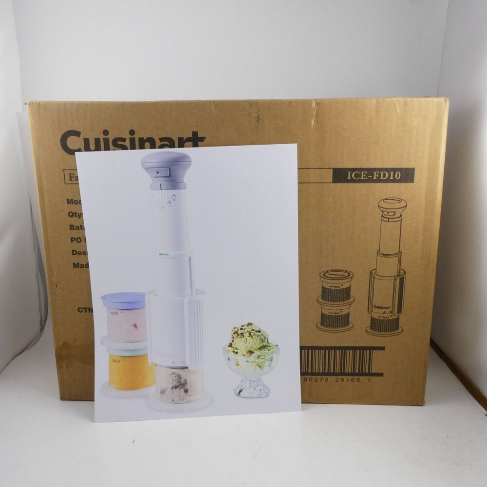 Cuisinart Ice Cream Maker - Cuisinart FastFreeze 5-in-1 Ice Cream, Milkshakes, S